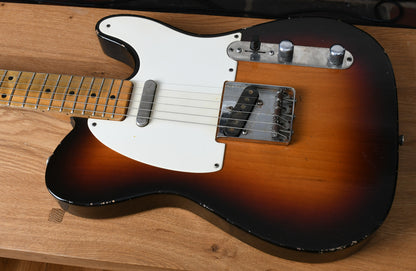 2021 Danocaster Single Cut Premium Whiteguard & Ron Ellis Pickups
