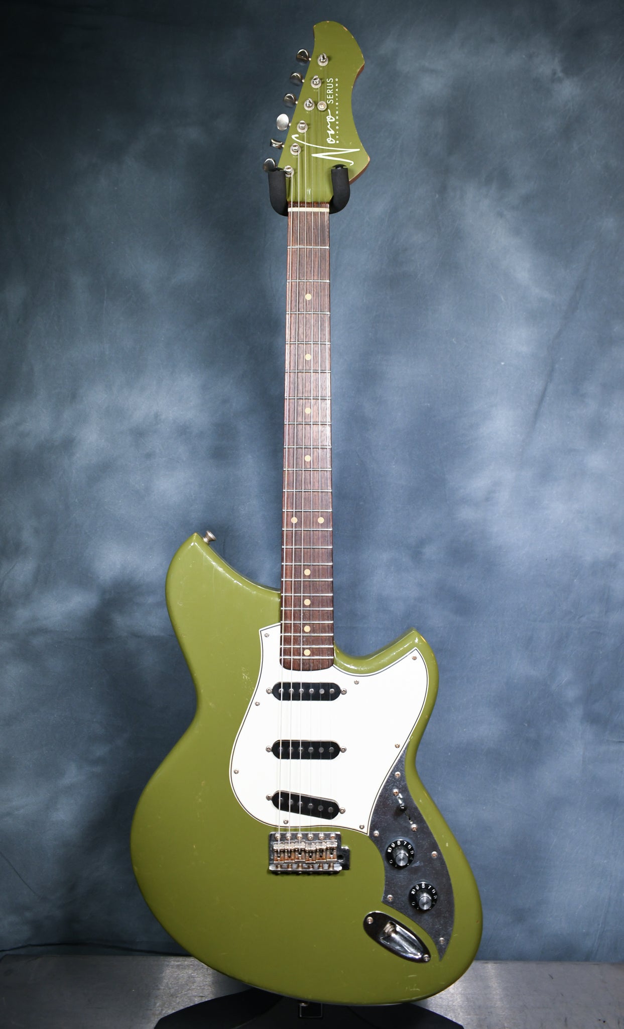 2017 Novo Guitars Serus S Uffington Green Fralin's