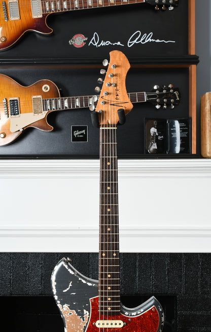 2018 Novo Guitars Serus S Heavy Aged Charcoal Frost
