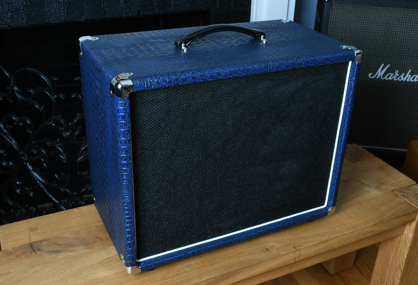 Amplified Nation Wonderland Overdrive V2 50 Watt Head & 1x12 Cabinet Blue Crocodile Tolex