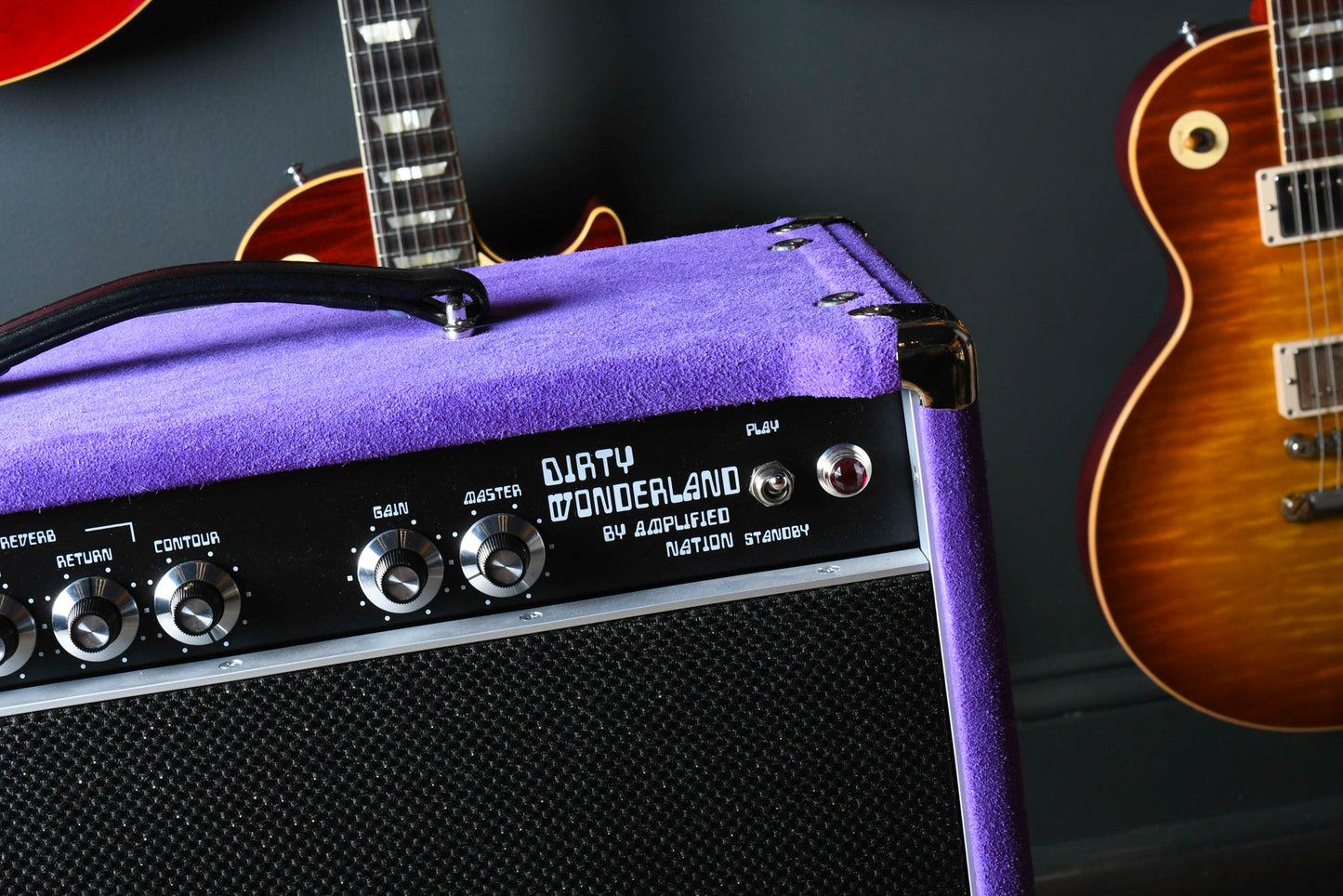 Amplified Nation Dirty Wonderland 50 Watt 1x12 Combo Purple Suede/Black Sparkle