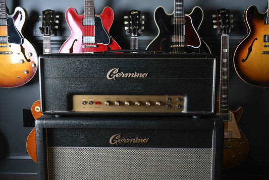 Germino Club 40 Master Volume & Style I 2x12 Cabinet Black Tolex