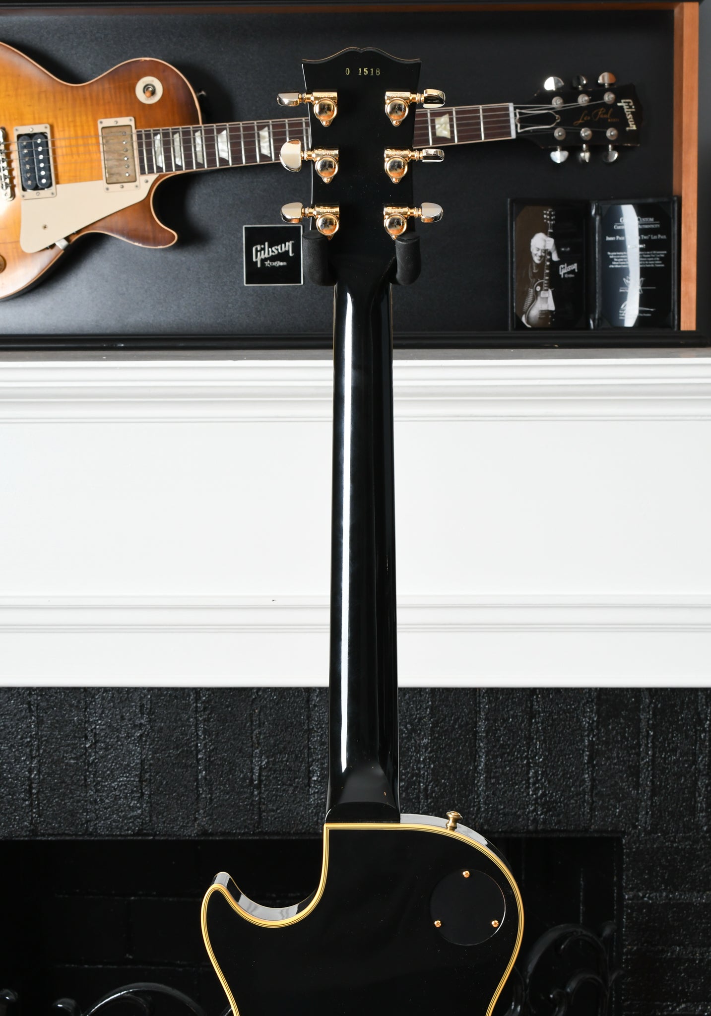 2021 Gibson Made to Measure 1960 Les Paul Custom Bigsby Black Beauty