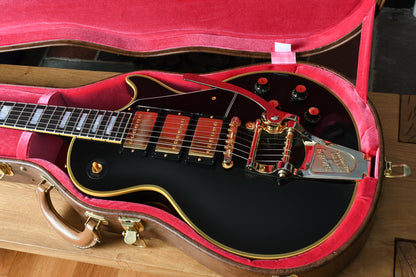 2021 Gibson Made to Measure 1960 Les Paul Custom Bigsby Black Beauty
