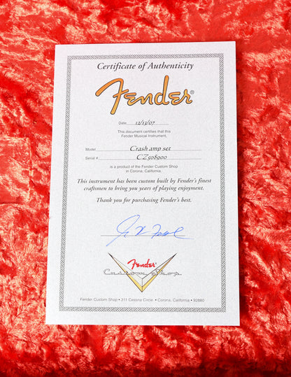 2007 Fender Custom Shop Greg Fessler Masterbuilt Crash Telecaster & Pro Junior Set