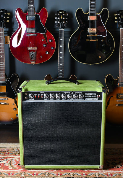 Amplified Nation Bombshell Overdrive 50 Watt 1x12 Combo Angry Phrogg/Black Sparkle