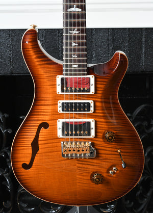 2019 Paul Reed Smith PRS Wood Library Special Semi Hollow Artist Dark Cherry Sunburst