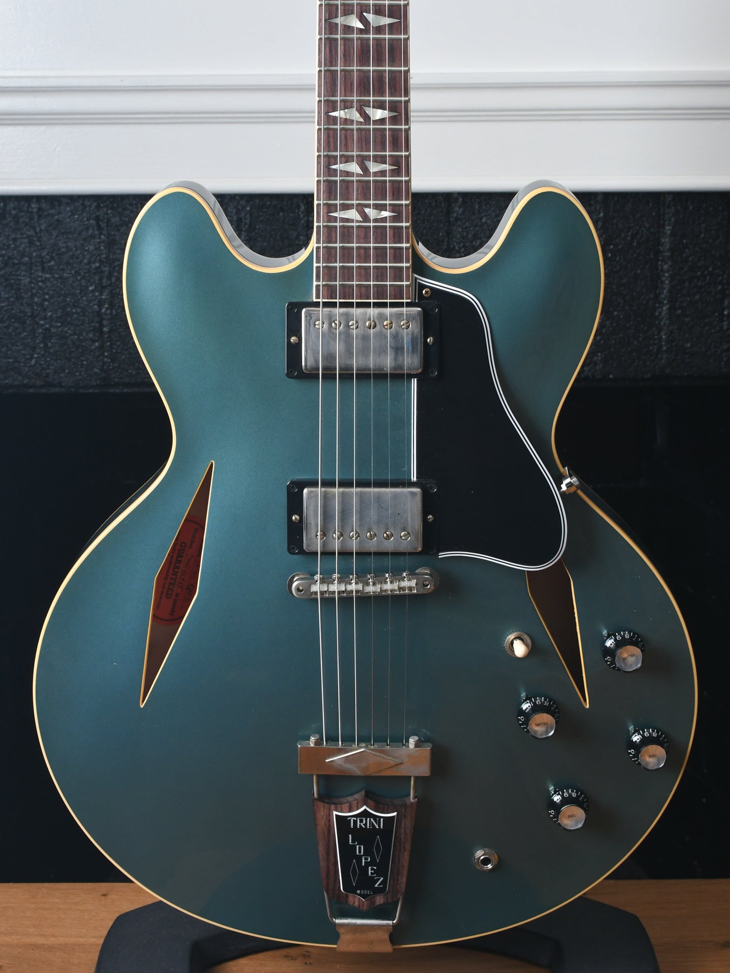 2022 Gibson 1964 Trini Lopez "CME" Exclusive Heavy Antique Pelham Blue