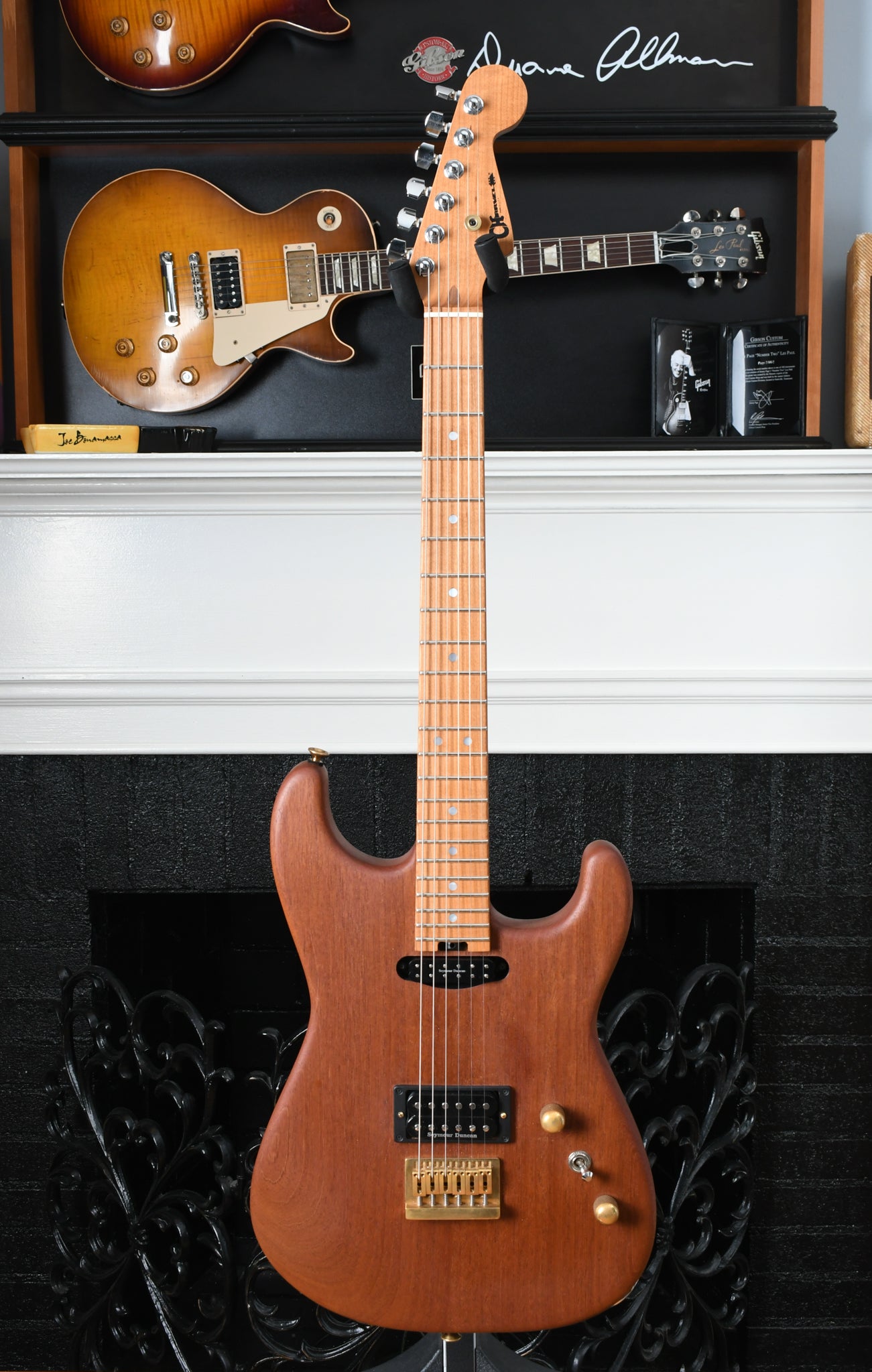 2019 Charvel USA Custom Shop San Dimas Cooked Mahogany Hartail