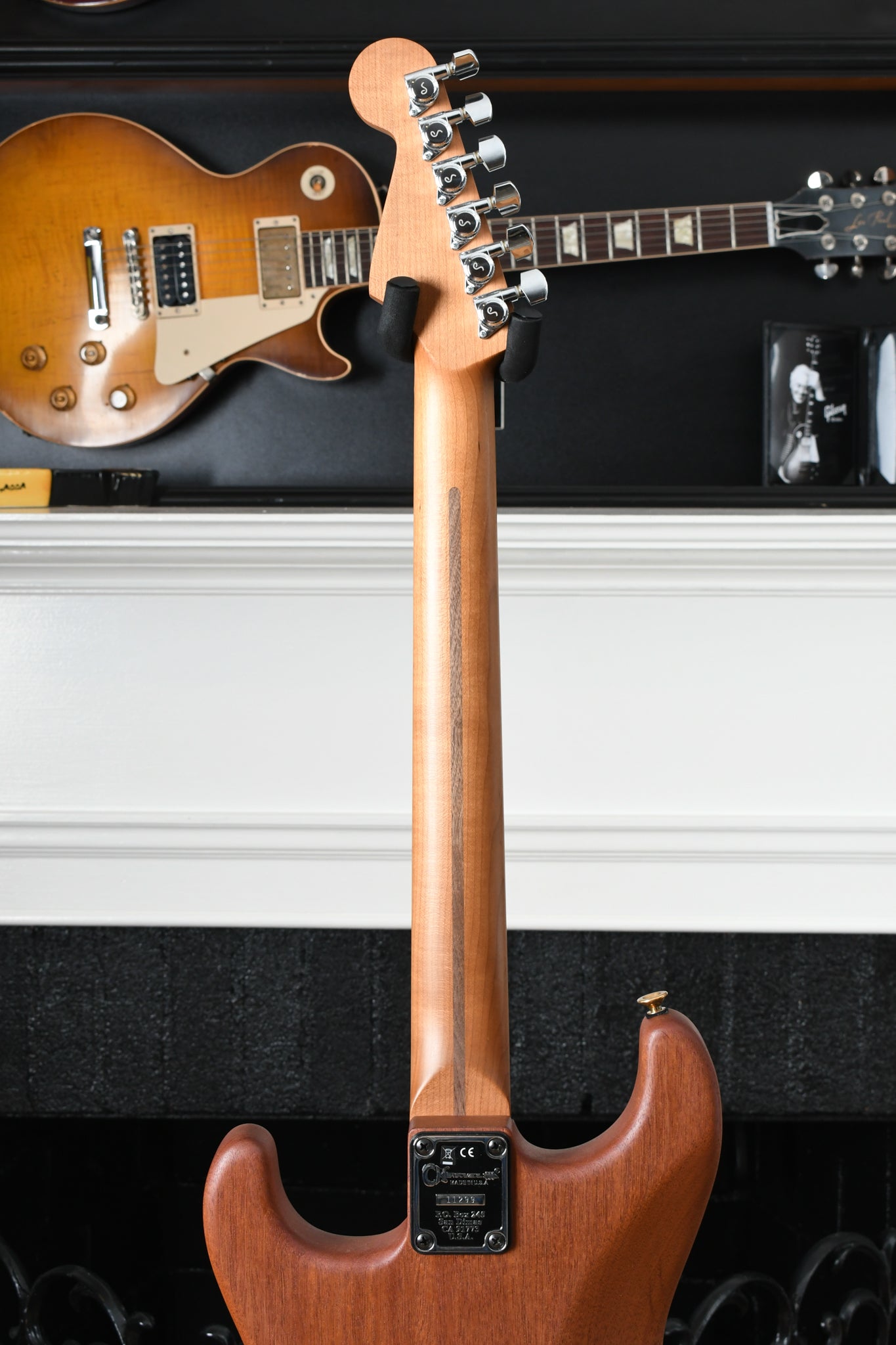 2019 Charvel USA Custom Shop San Dimas Cooked Mahogany Hartail