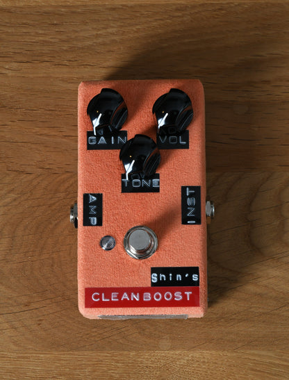 Shin's Music Clean Boost Orange Suede