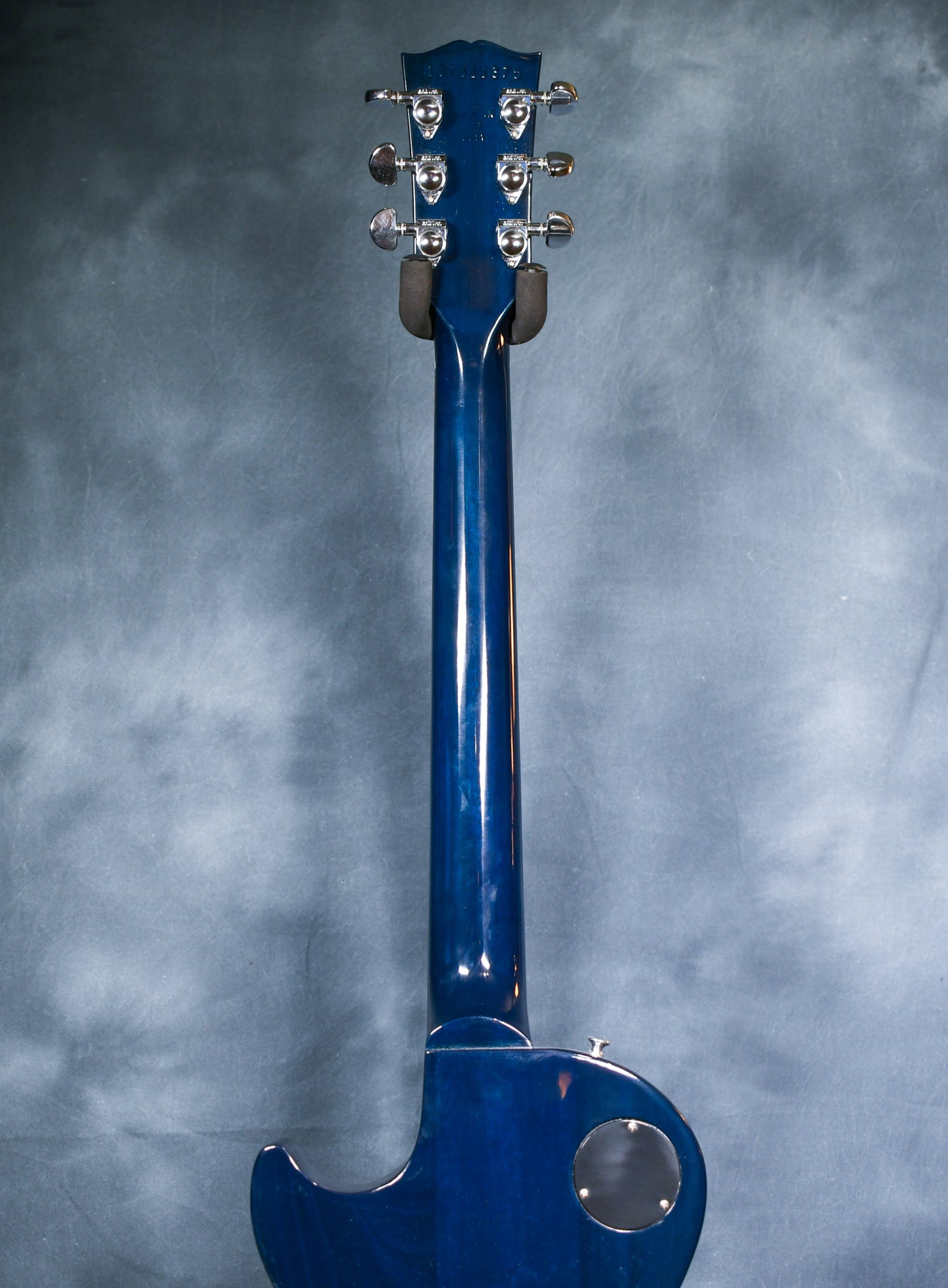 2011 Gibson Anniversary Flood Les Paul Studio Marbleized Blue Swirl