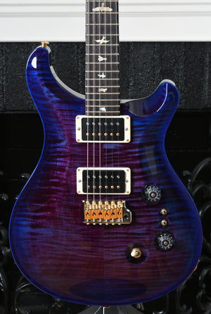 Paul Reed Smith PRS Custom 24 35th Anniversary 10 Top *Custom Color* Violet Blue Wrap Burst & Toned Back