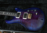 Paul Reed Smith PRS Custom 24 35th Anniversary 10 Top *Custom Color* Violet Blue Wrap Burst & Toned Back