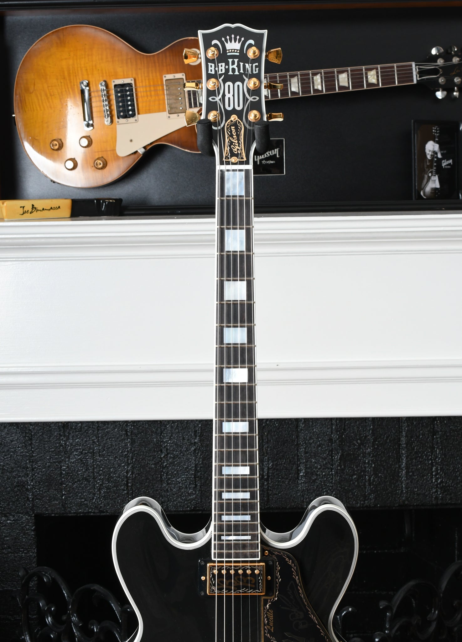 ✴SOUL'd OUT☆ゆかり✴フレームと流木イーゼル～アンティーク調～ 2005 Gibson BB King Lucille 80th Birthday ES-355 Limited Edition