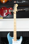 2019 Fender Stratocaster Player Series Tidepool Blue Upgraded Mojotone '58 HSS Pickguard