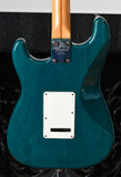 1998 Fender American Deluxe Stratocaster Teal Ash Body & Maple Neck