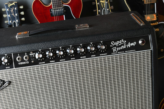 2003 Fender Super Reverb Black Tolex