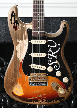 2004 Fender SRV Stevie Ray Vaughan Masterbuilt John Cruz Stratocaster "Number One" Tribute & Flightcase