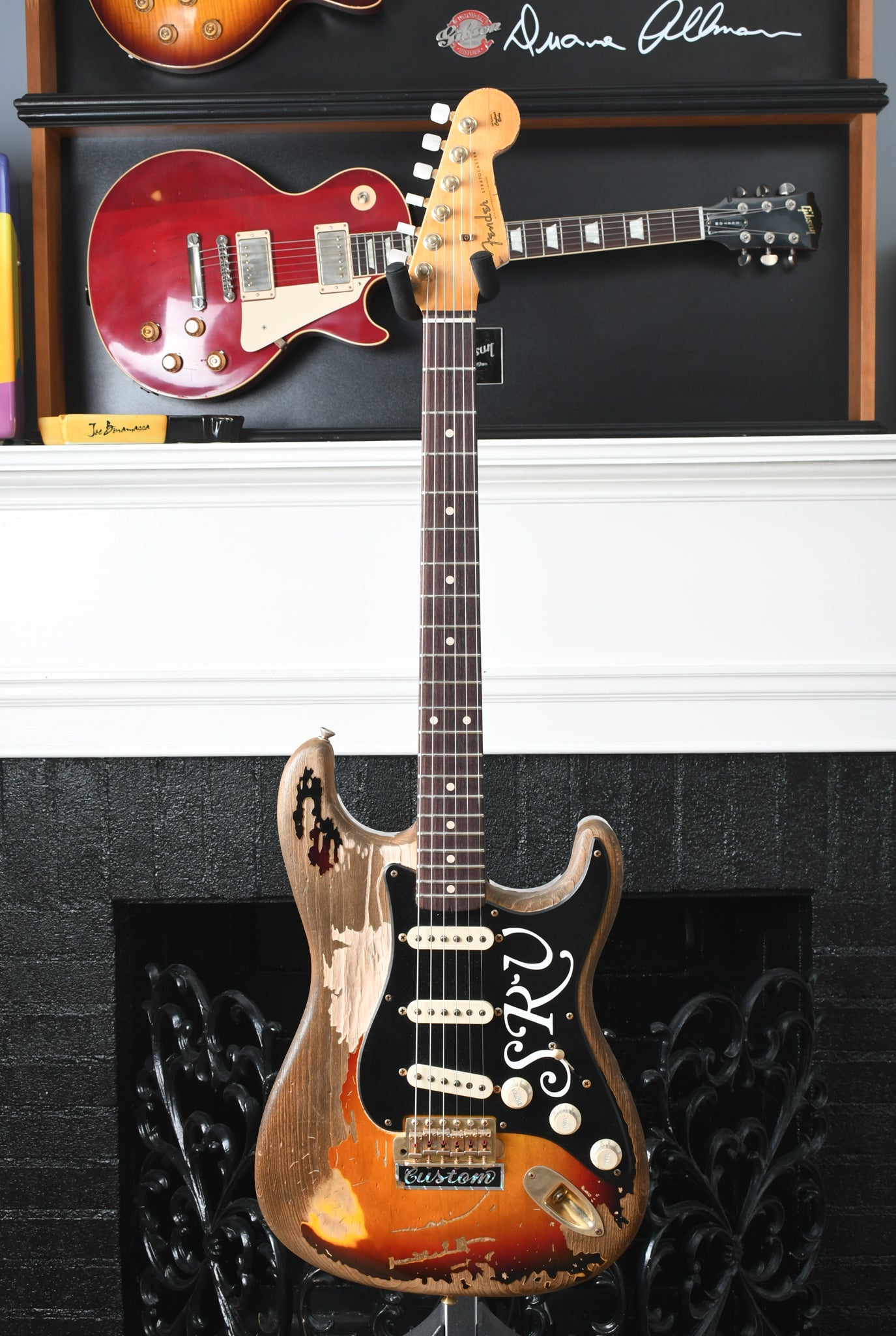 2004 Fender SRV Stevie Ray Vaughan Masterbuilt John Cruz Stratocaster "Number One" Tribute & Flightcase