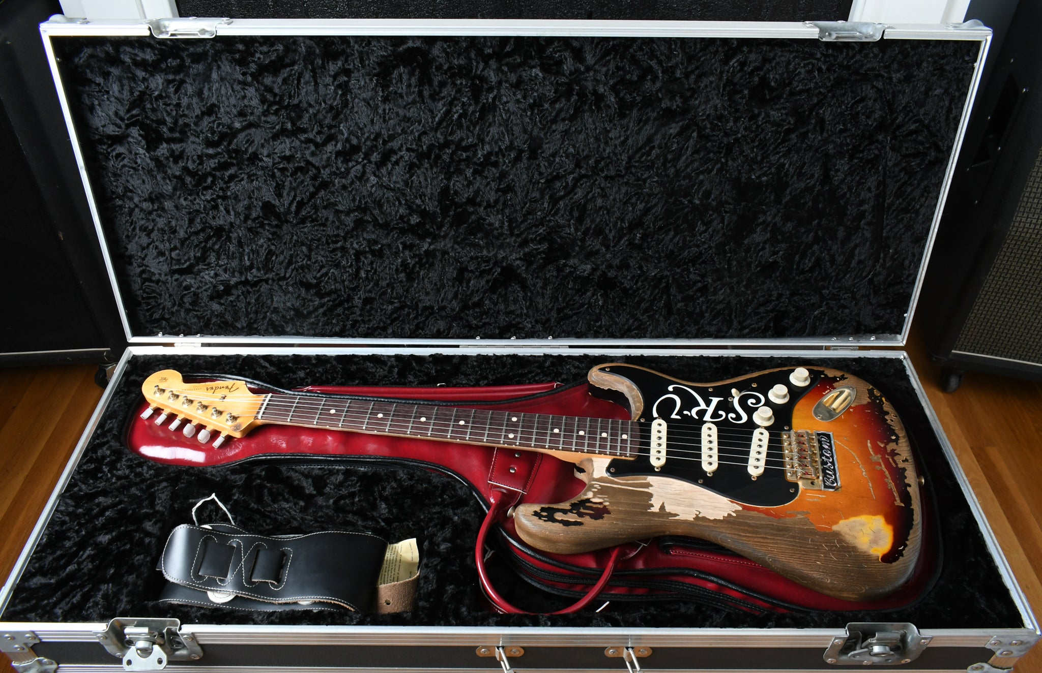 2004 Fender SRV Stevie Ray Vaughan Masterbuilt John Cruz