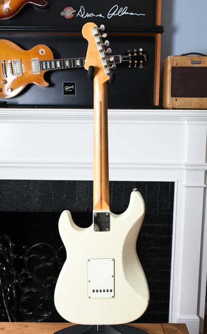 2010 Danocaster Double Cut Olympic White