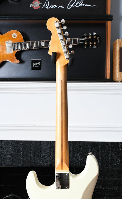 2010 Danocaster Double Cut Olympic White