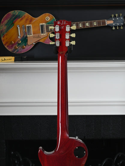 2011 Gibson Custom Shop Alex Lifeson Signed #15/50 Les Paul Axcess Royal Crimson