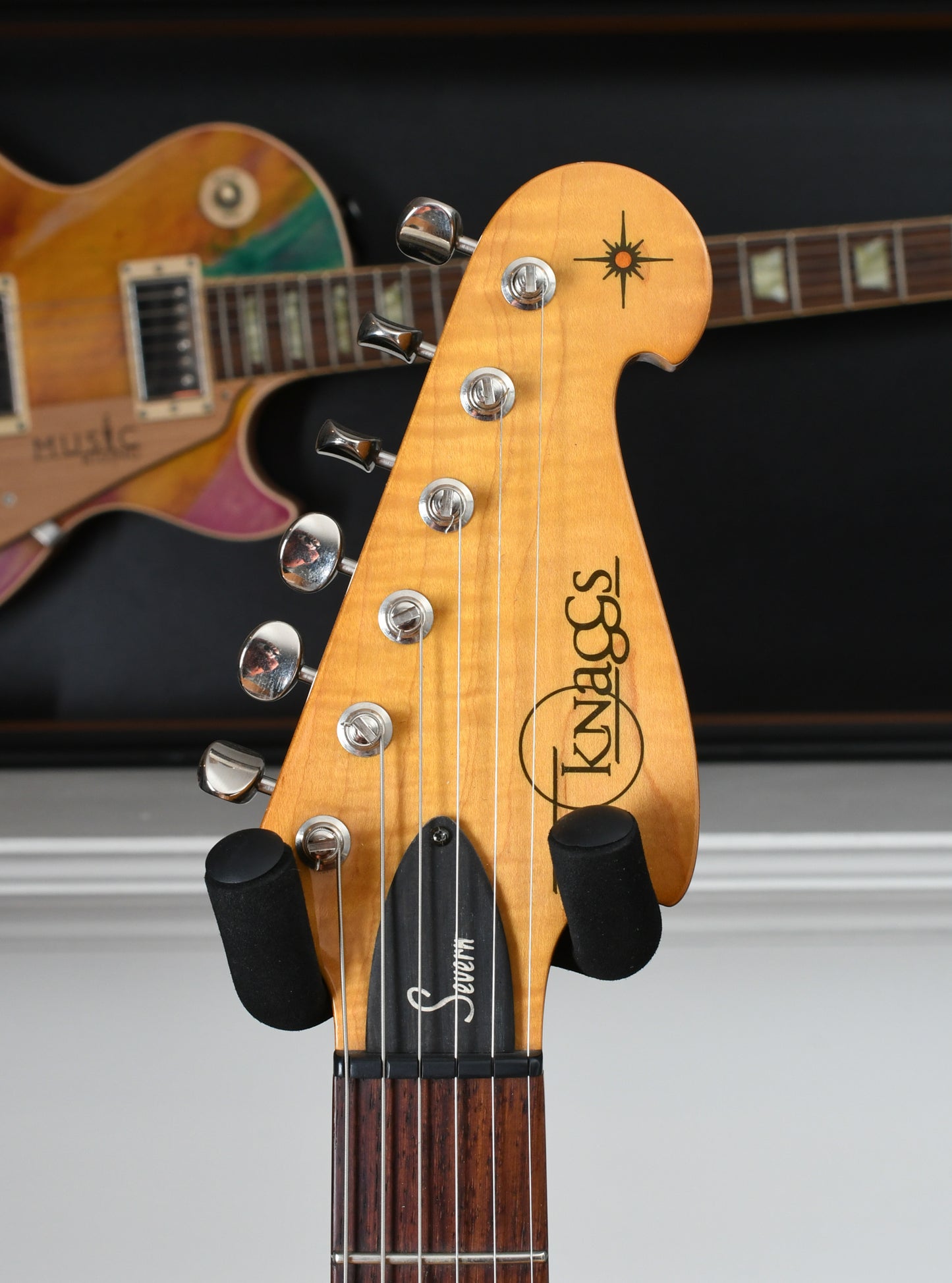 2015 Knaggs Severn Trembuck Tier 3 Spalted Maple Natural Chrysocolla