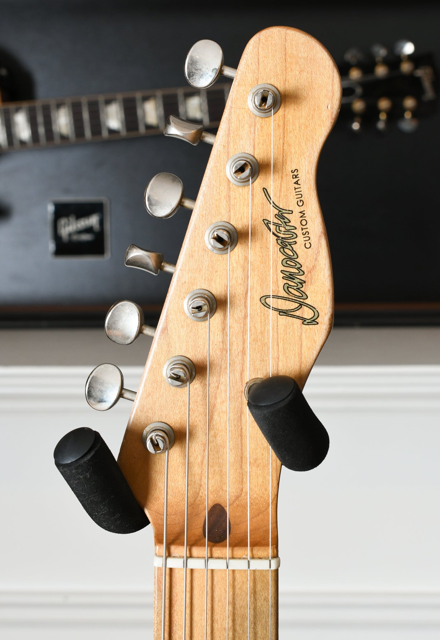 2019 Danocaster Single Cut Sunburst Peter Florance Voodoo TE60 Pickups
