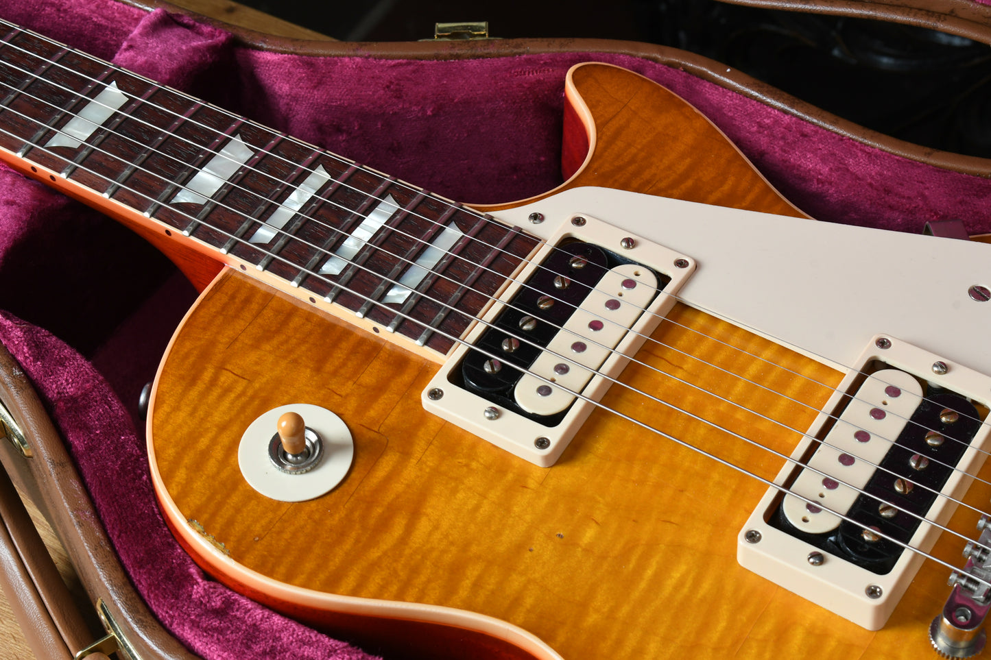 2012 Gibson Collector's Choice #4A "Sandy" 1959 Les Paul Aged Dirty Lemon