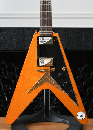 2018 Epiphone Ltd Edition Joe Bonamassa 1958 "Amos" Korina Flying V