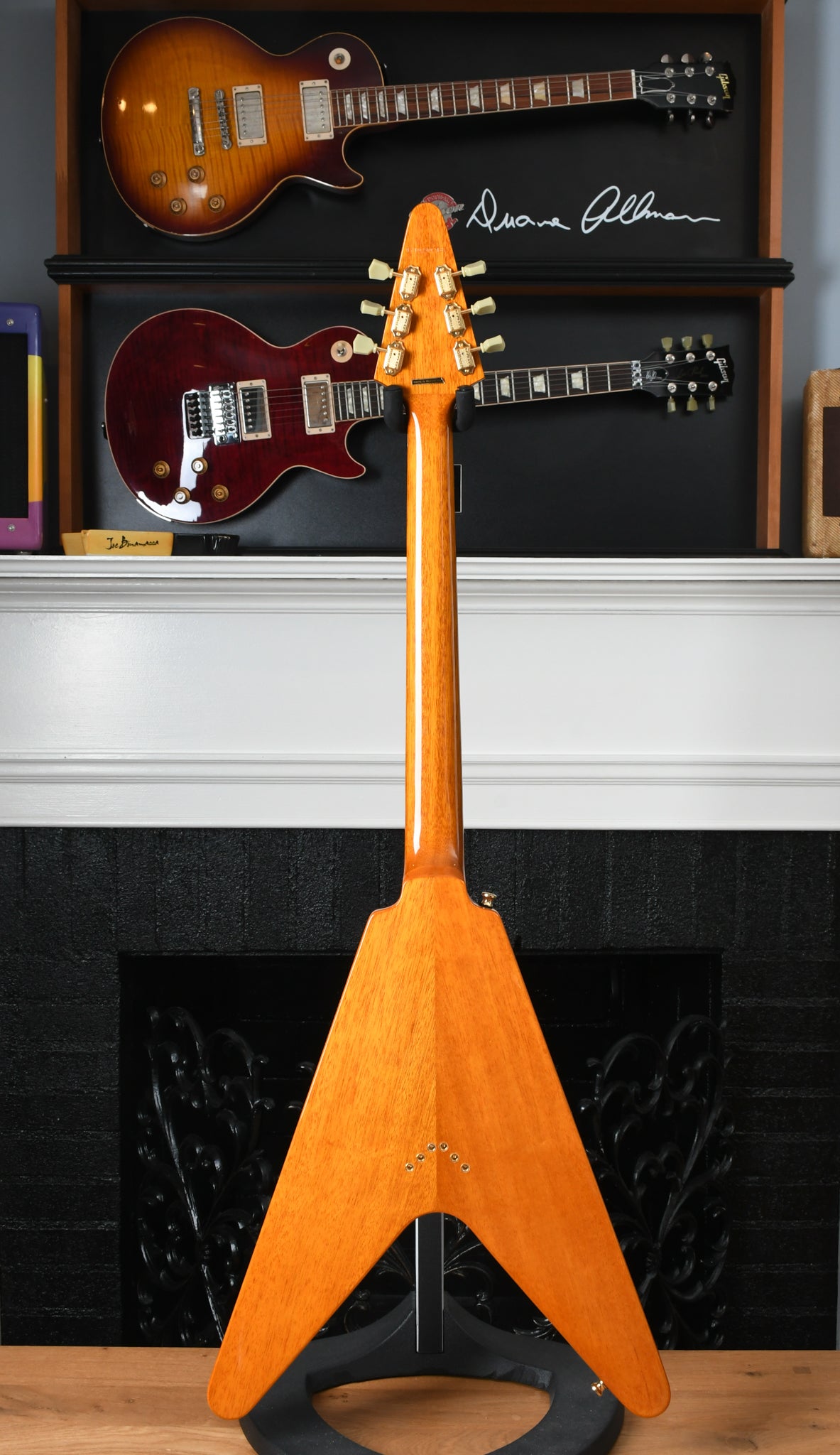2018 Epiphone Ltd Edition Joe Bonamassa 1958 "Amos" Korina Flying V