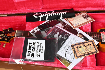 2018 Epiphone Ltd Edition Joe Bonamassa 1958 "Amos" Korina Flying V