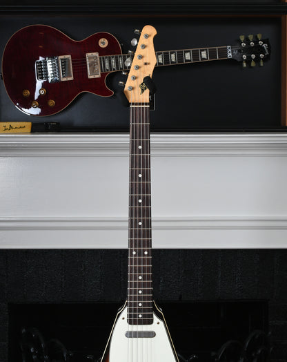 2011 RS Guitarworks Tee Vee Custom Flying V Sunburst