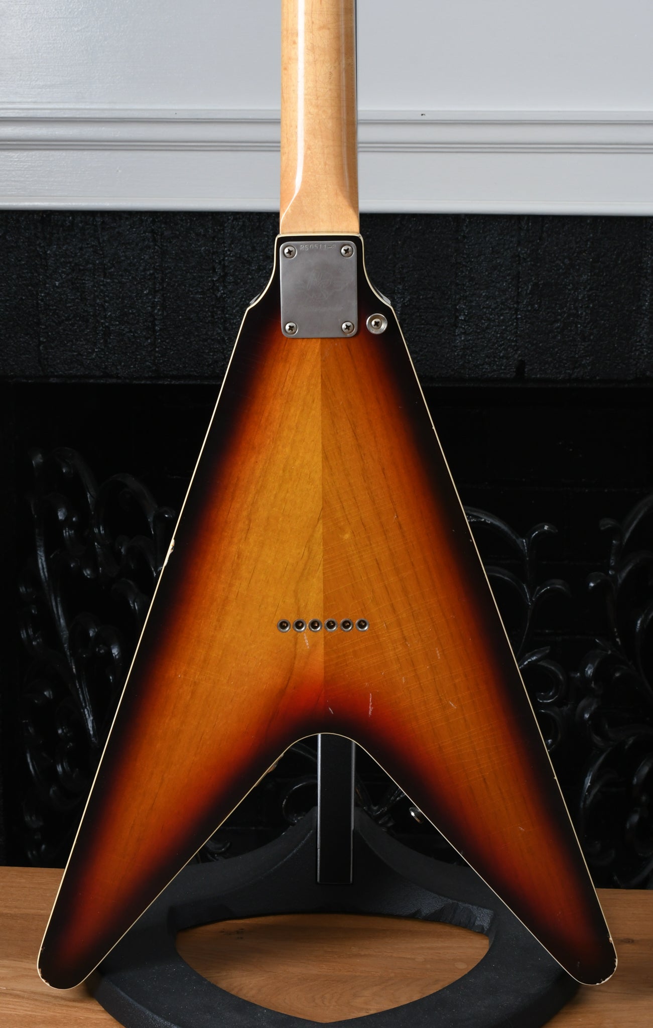 2011 RS Guitarworks Tee Vee Custom Flying V Sunburst