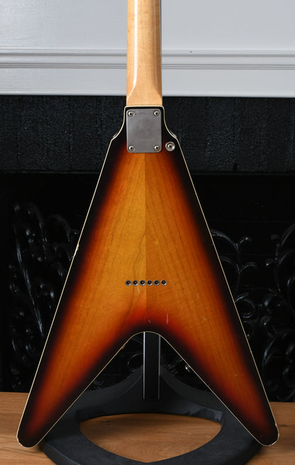 2011 RS Guitarworks Tee Vee Custom Flying V Sunburst
