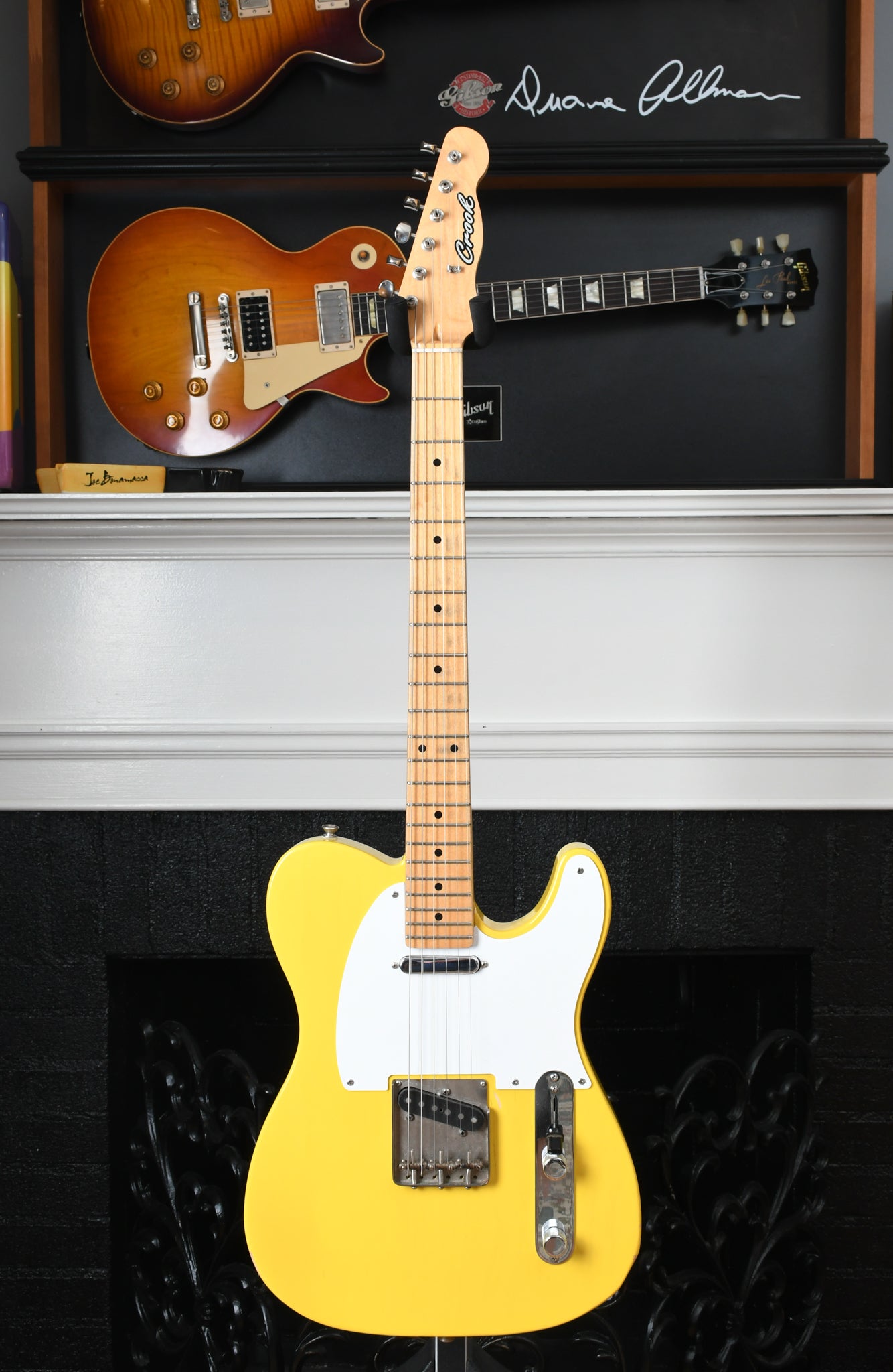 Crook Telecaster Trans Yellow