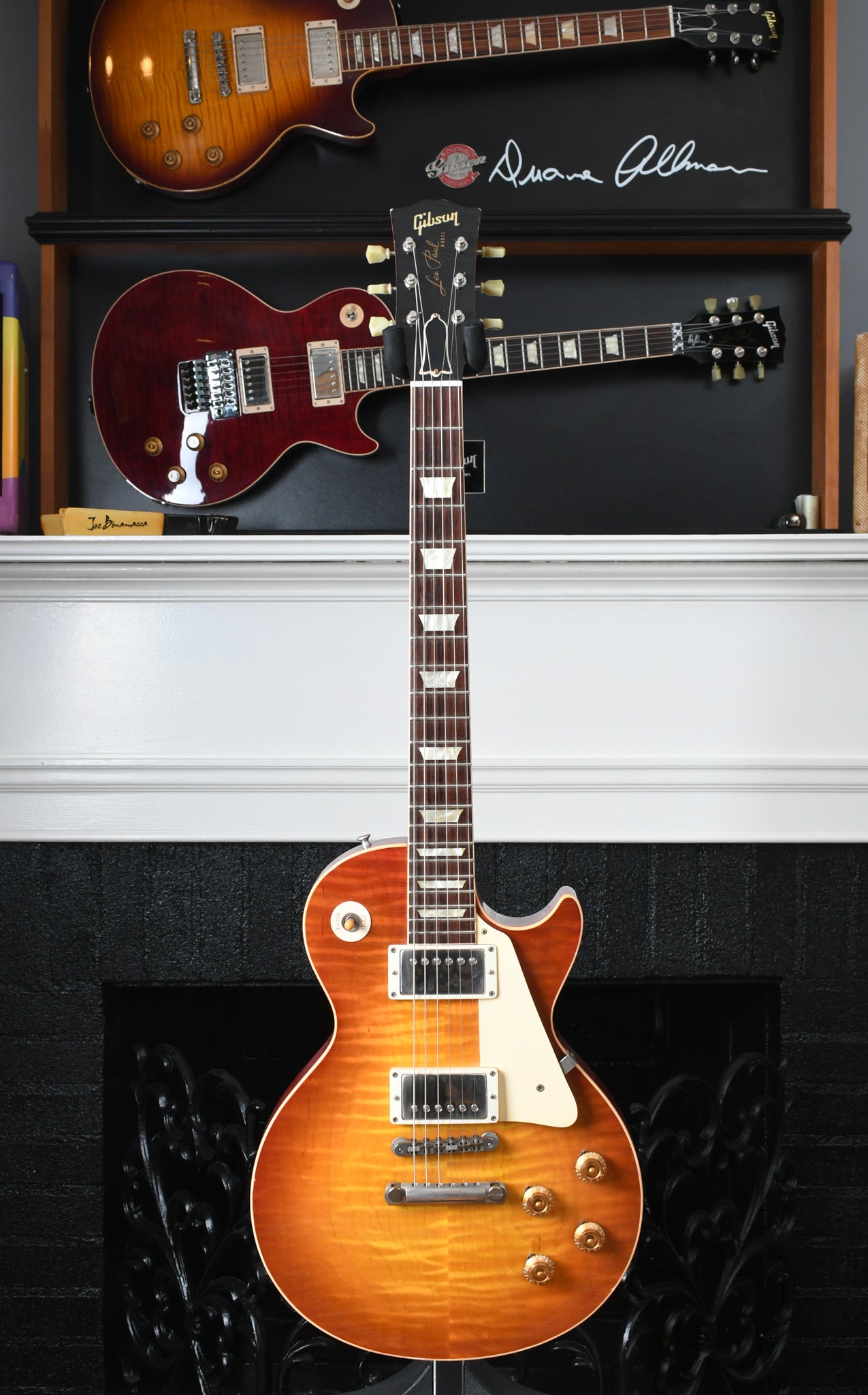 2007 Gibson '59 Les Paul Tom Murphy Aged Yamano Sunrise Teaburst