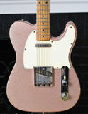 2022 Danocaster Single Cut Pink Champagne Budz Pickups