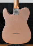 2022 Danocaster Single Cut Pink Champagne Budz Pickups