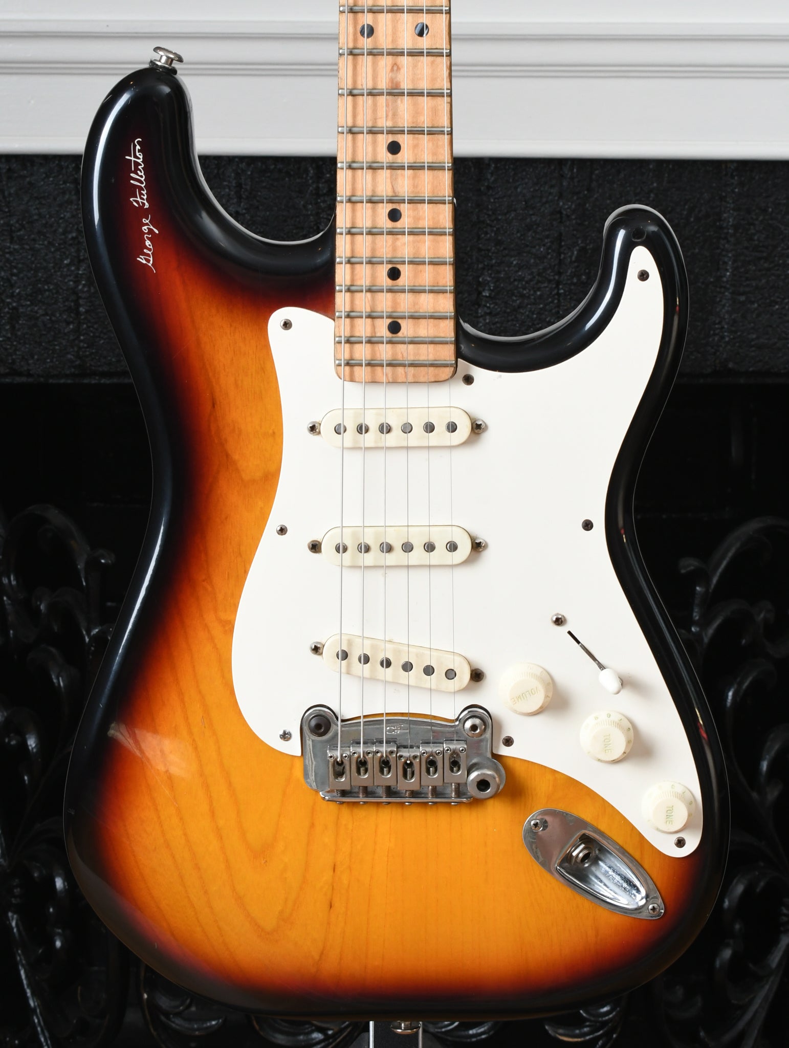 1995 G&L Fullerton Signature Model Sunburst Watchtower Guitars