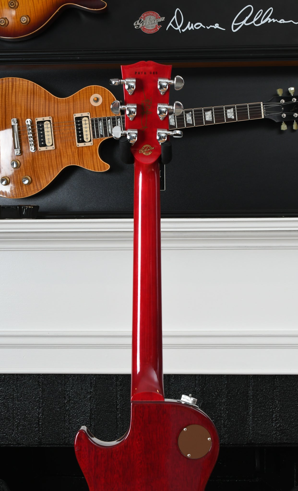 2005 Gibson Les Paul Deluxe Pete Townshend Signature Trans Red
