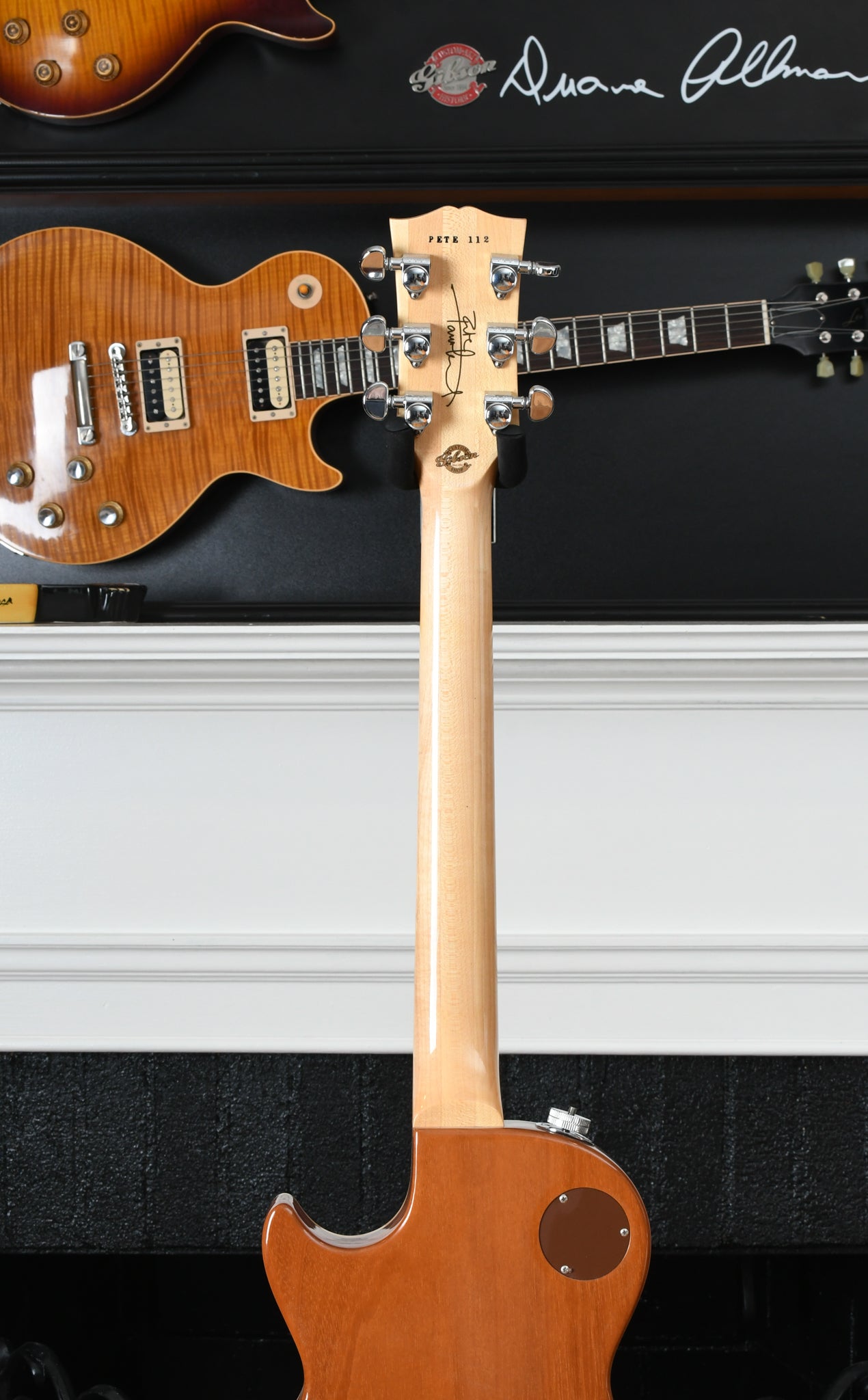 2005 Gibson Les Paul Deluxe Pete Townshend Signature Bullion Gold Number 3