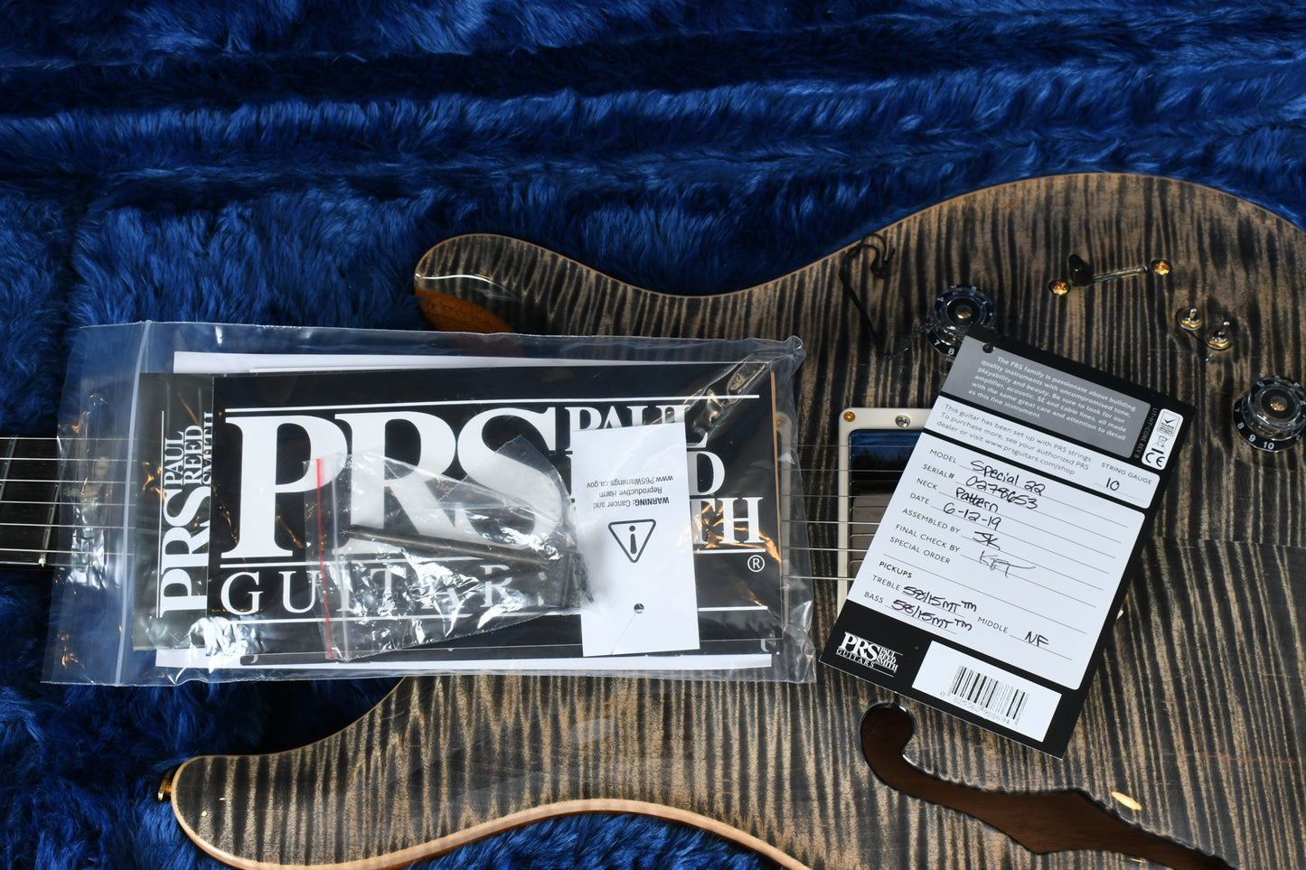 2019 Paul Reed Smith PRS Limited Edition Special 22 Semi Hollow Artist Charcoal