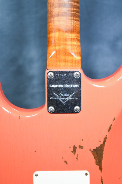 2019 Fender Custom Shop LTD Tomatillo Roasted Stratocaster Tahitian Coral Relic