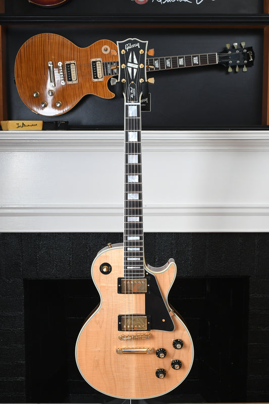 2020 Gibson Custom Shop Made 2 Measure 1968 Les Paul Custom Aged Antique Natural