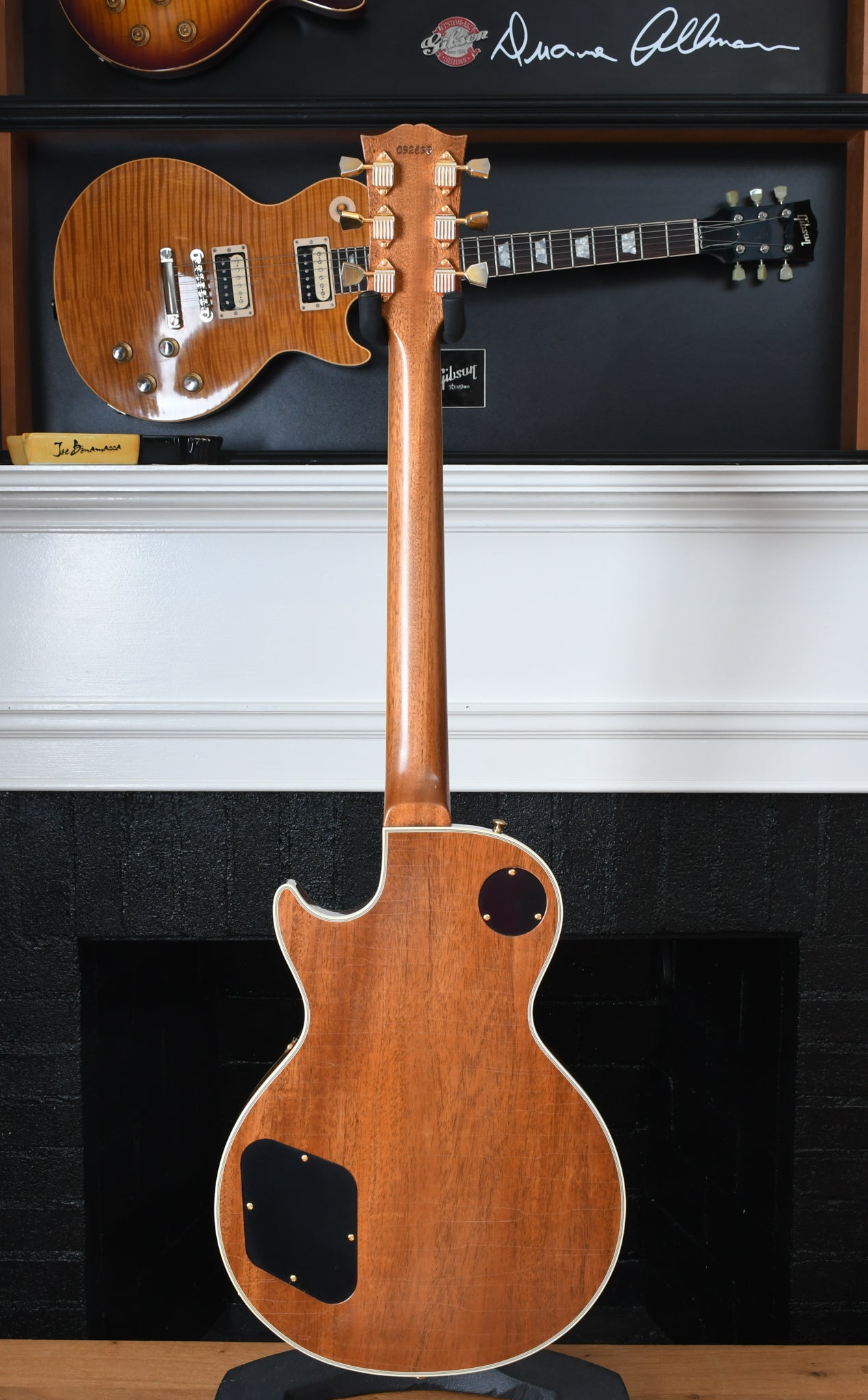 2020 Gibson Custom Shop Made 2 Measure 1968 Les Paul Custom Aged Antique Natural
