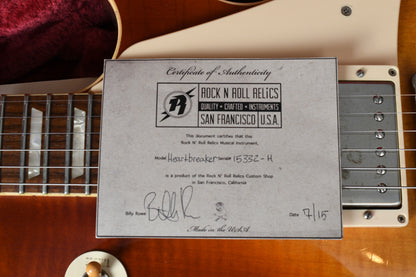 2015 Rock N Roll Relics Heartbreaker Tea Burst Heavy Relic
