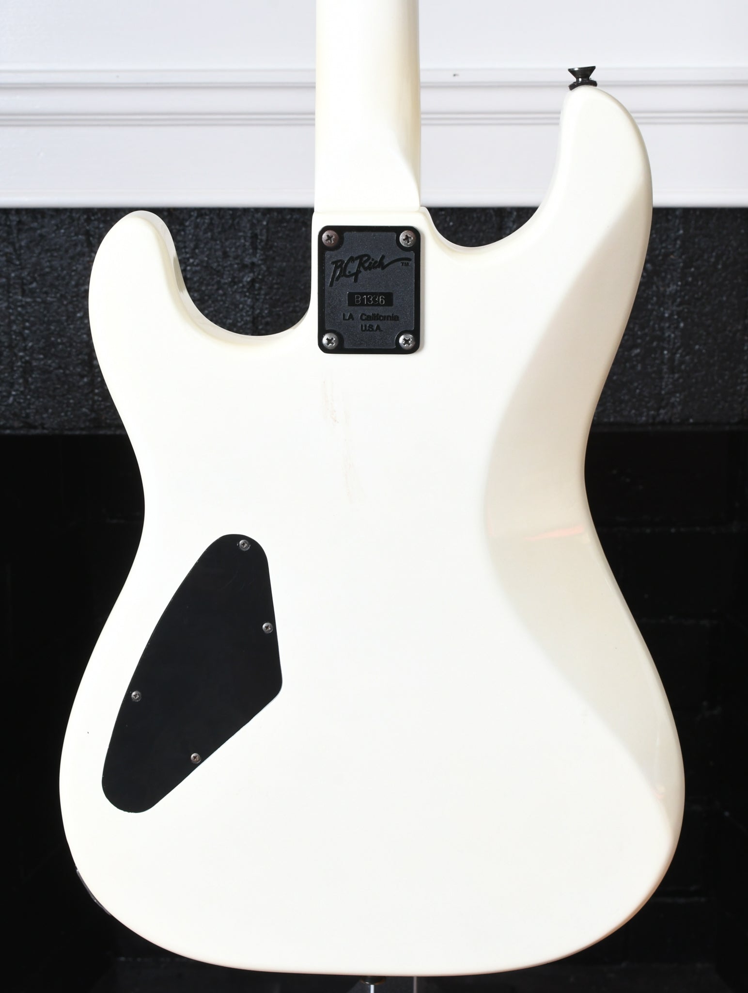 1986 BC Rich NJ Series ST III White – Watchtower Guitars